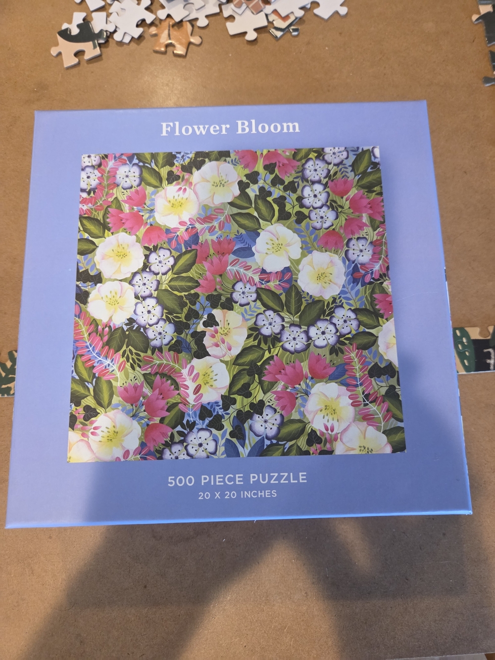 Galison Flower Bloom 500 Piece Jigsaw Puzzle